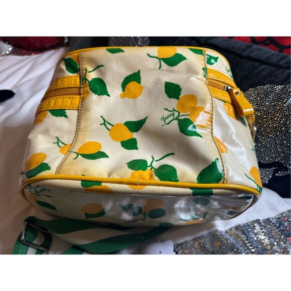 Y2k super rare vintage juicy couture fruit lemon cooler bag box lunch carrier - Picture 10 of 15